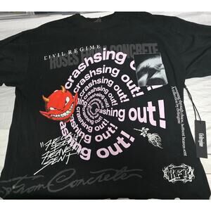 Civil Regime "Crashing Out"  from the "From Concrete" collection. Os Large